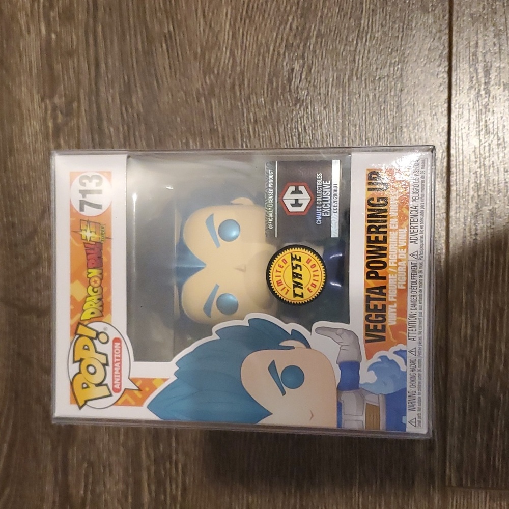 🧡Metallic Dragonball Z Vegeta Powering Up #713 Funko Pop CHASE